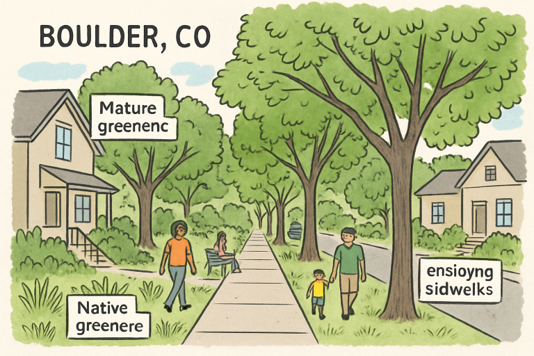 How Trees Enhance Residential Areas in Boulder, CO
