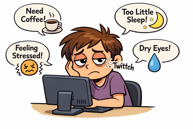 Why Do My Eyes Twitch Randomly?