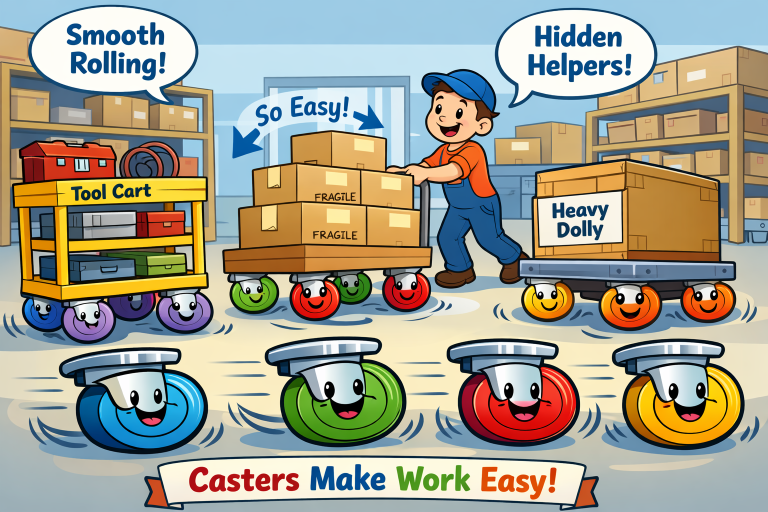 How Industrial Casters Are Shaping Modern Material Handling Solutions