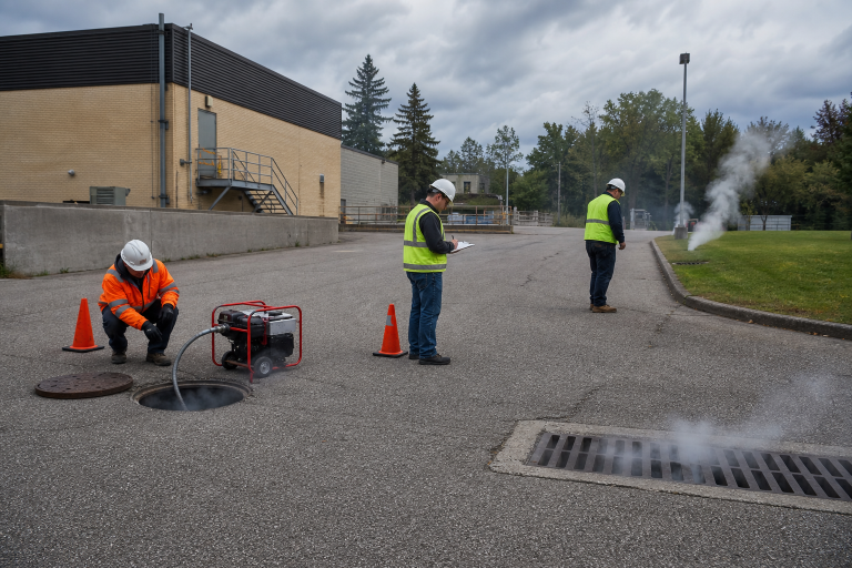 Use Hurco Technologies, Inc. Power Smoker 2 to Find Hidden Plumbing Leaks